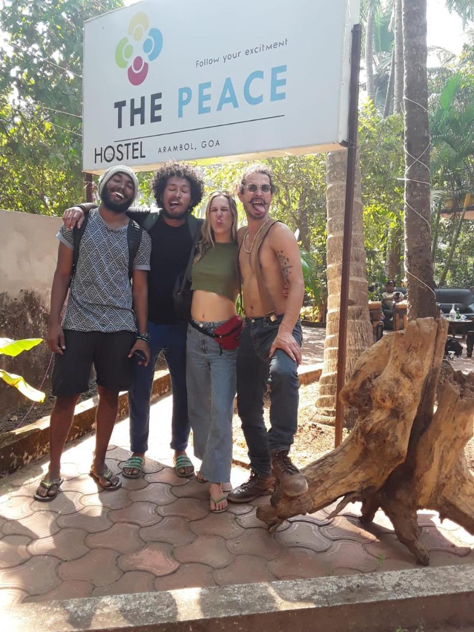 The Peace Hostel - Arambol, Goa Buitenkant foto